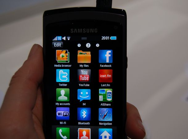 Samsung Wave - TouchWiz 3.0