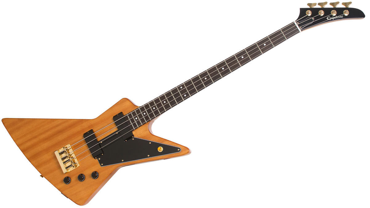 Epiphone Ltd Ed Korina Explorer Bass