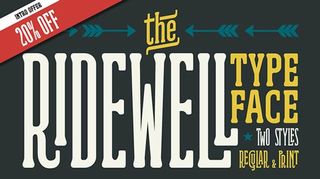 Ridewell font