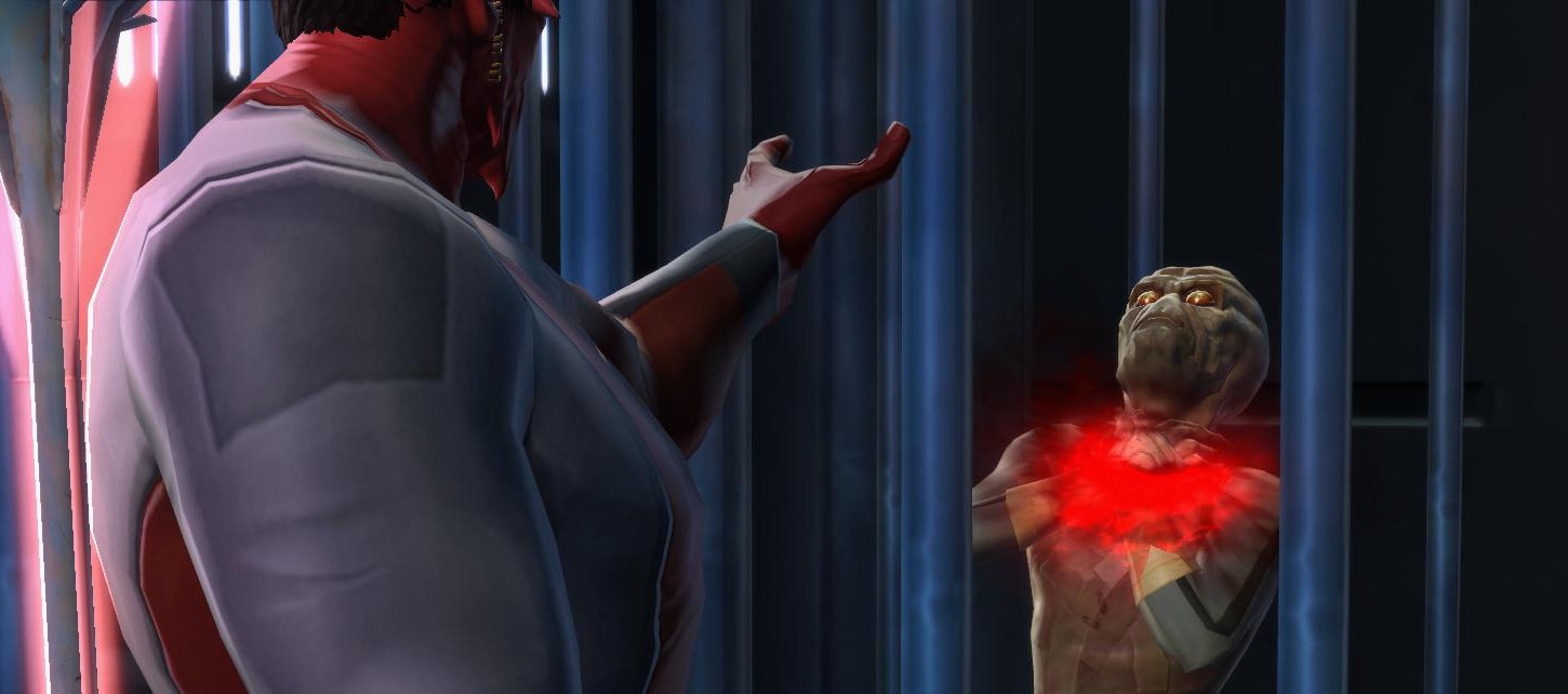 Star Wars The Old Republic Force Choke