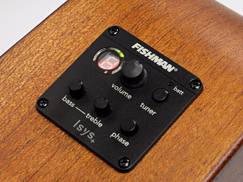 A Fishman preamp is a real selling point at this price.