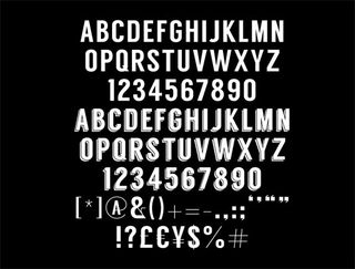 free font: langdon