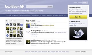 For people who have Protanopia, the Twitter homepage would appear like this