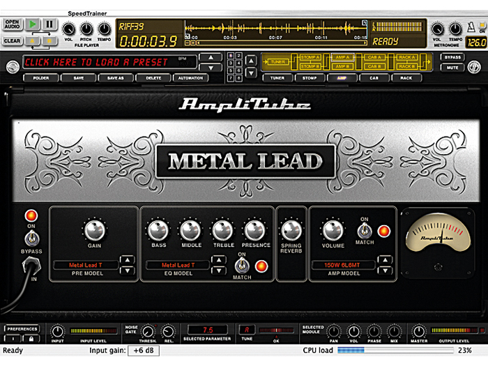 It&#039;s not as versatile as some of the other AmpliTube products, but Metal still sounds great.