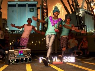Dance central: kinect to the music
