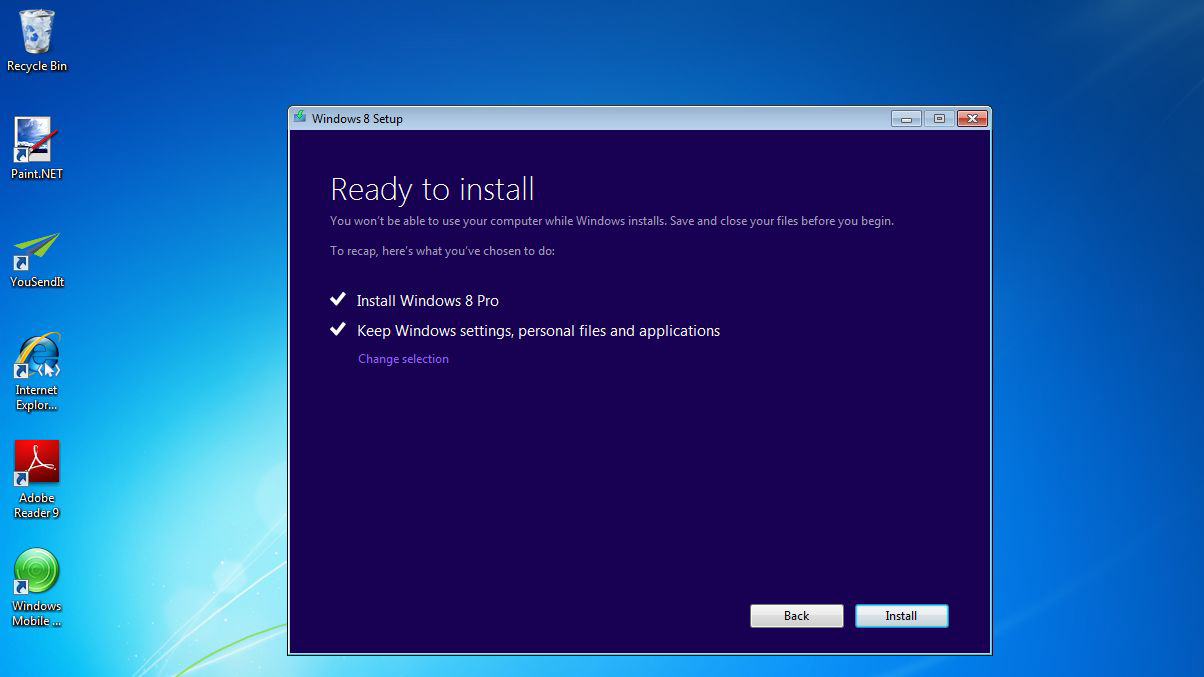 Windows 8 upgrades