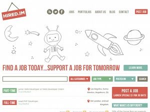 Get a job and help the future generation learn to code with Hired.im