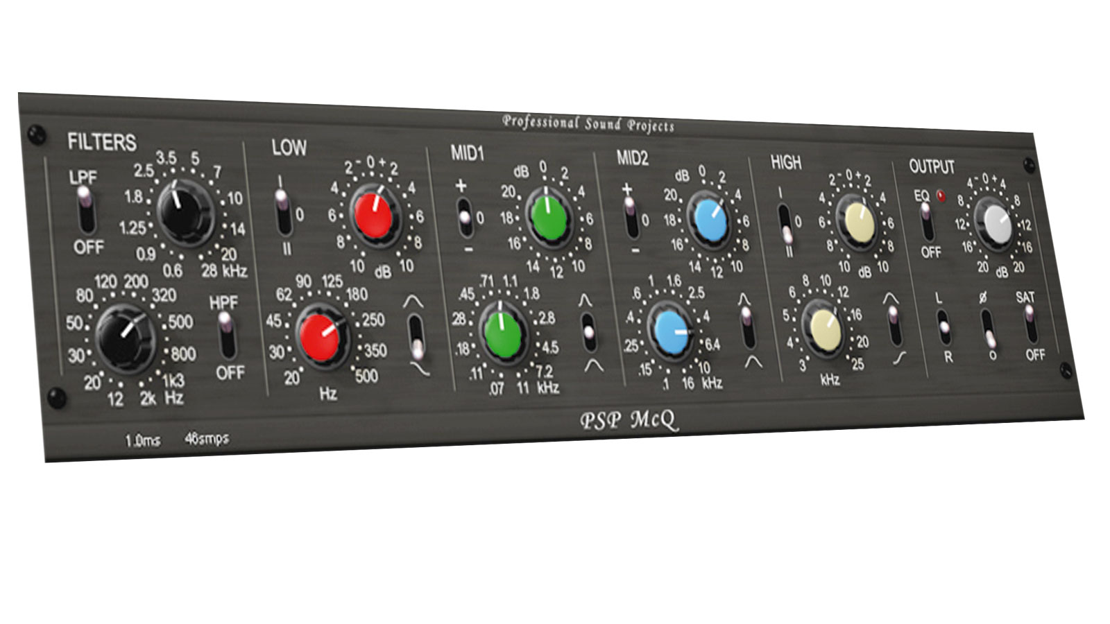 PSP's MCQ console modeled EQ