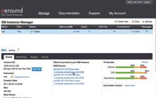 Xeround provides a hosted MySQL service that deals with the scaling pains for you