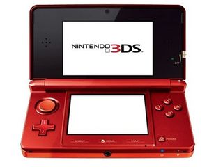 Nintendo 3ds: and in red