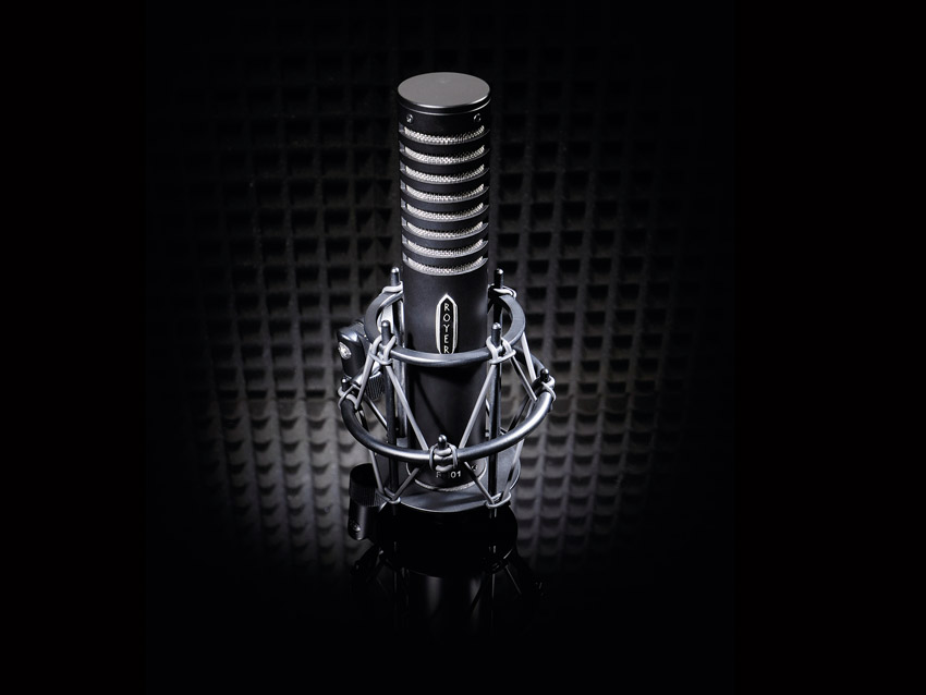 In ribbon mic terms, the R-101 is relatively light - a standard boom stand will hold it fine.