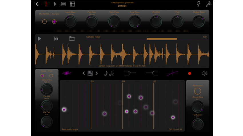 GliderVerb: amazing noises indeed