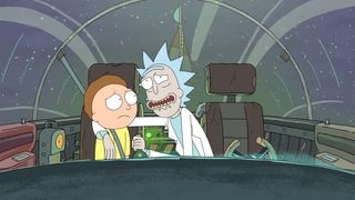 A still from Rick and Morty, courtesy of Turner Broadcasting.