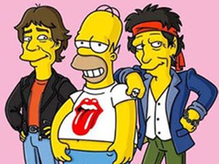 Even Homer has a rock 'n' roll fantasy