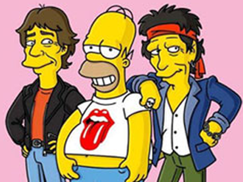 Even Homer has a rock &#039;n&#039; roll fantasy