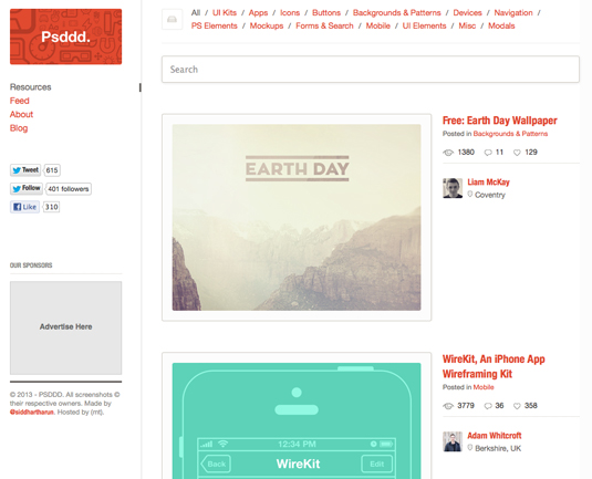 psddd homepage