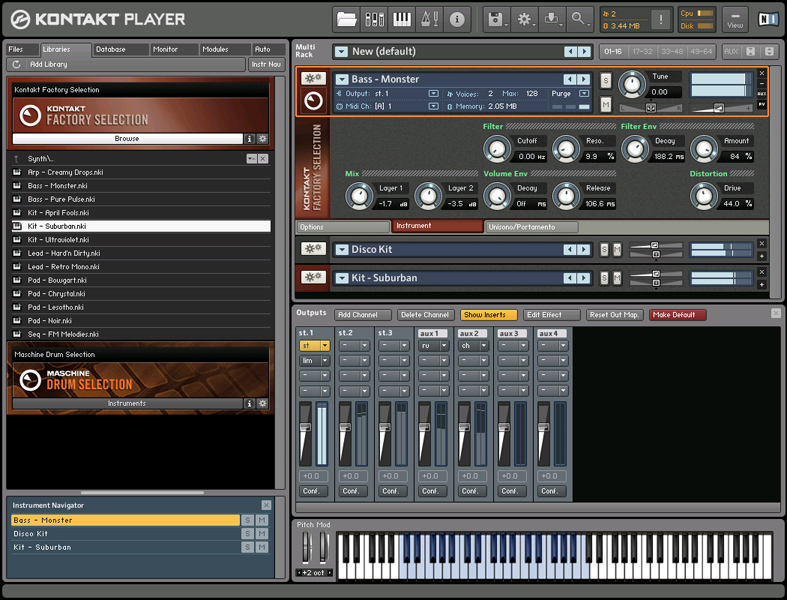 Native instruments kontakt player