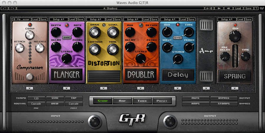 There are plenty of effects units.
