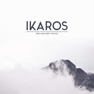 Free font: Ikaros