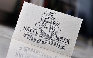 Letterpress business cards: Letter & Press