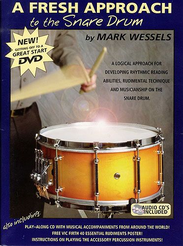 The book includes a DVD and two practice CDs.