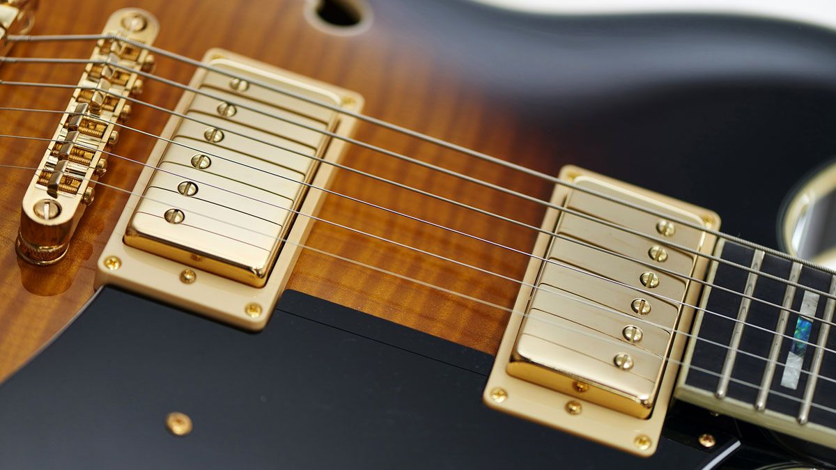 The Ibanez Super 58 humbucker is the choice and it competently covers all your jazz and blues bases