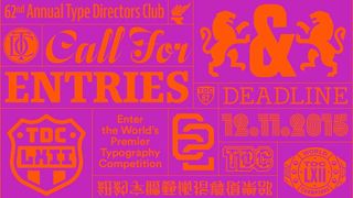 The 62nd Annual Type Directors Club Competition call for entries is officially open