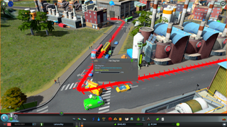Cities Skylines mod - Traffic Report Tool