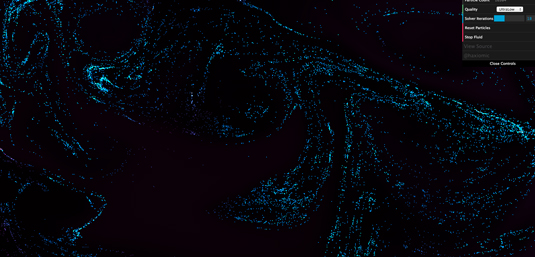 WebGL Fluid experiment