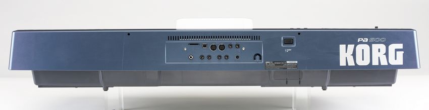 There's a USB/MIDI computer connection for saving data.