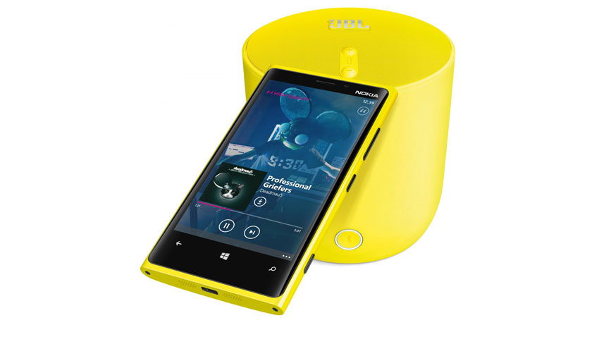 The recently launched Nokia Lumia 920 and accompanying JBL bluetooth speaker