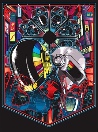 daft punk art