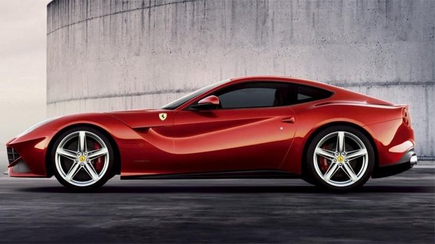 July 2012: Ferrari F12 Berlinetta