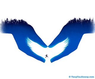 negative space illustrations