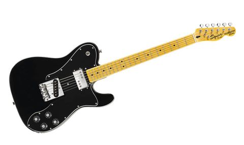 Cosmetically, the basswood-bodied Squier Tele Custom looks almost identical to its illustrious Fender ancestor