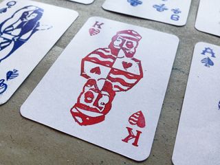 nautical playing cards
