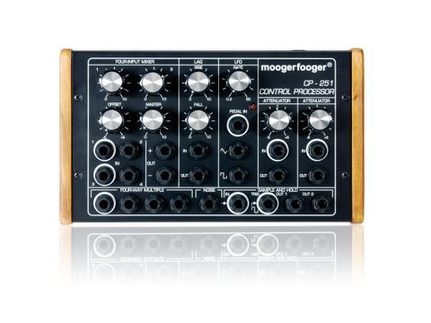 The CP-251 has the classic Moog styling.