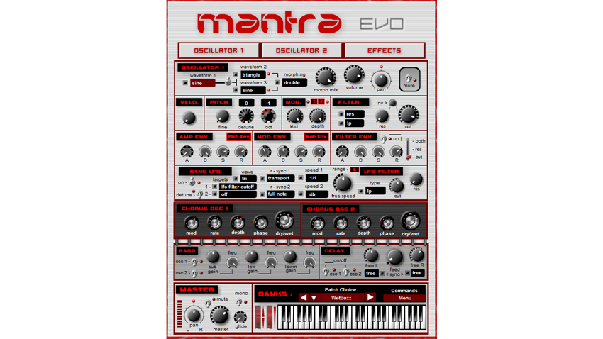 Mantra Evo is said to be two synths in one.