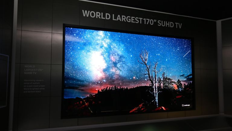 Samsung’s 170-inch SUHD TV