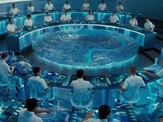 In the Hunger Games, an entire terrain was controlled by computer