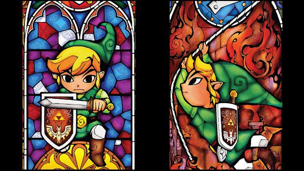 These Legend of Zelda stained glass decals are a window into Hyrule ...