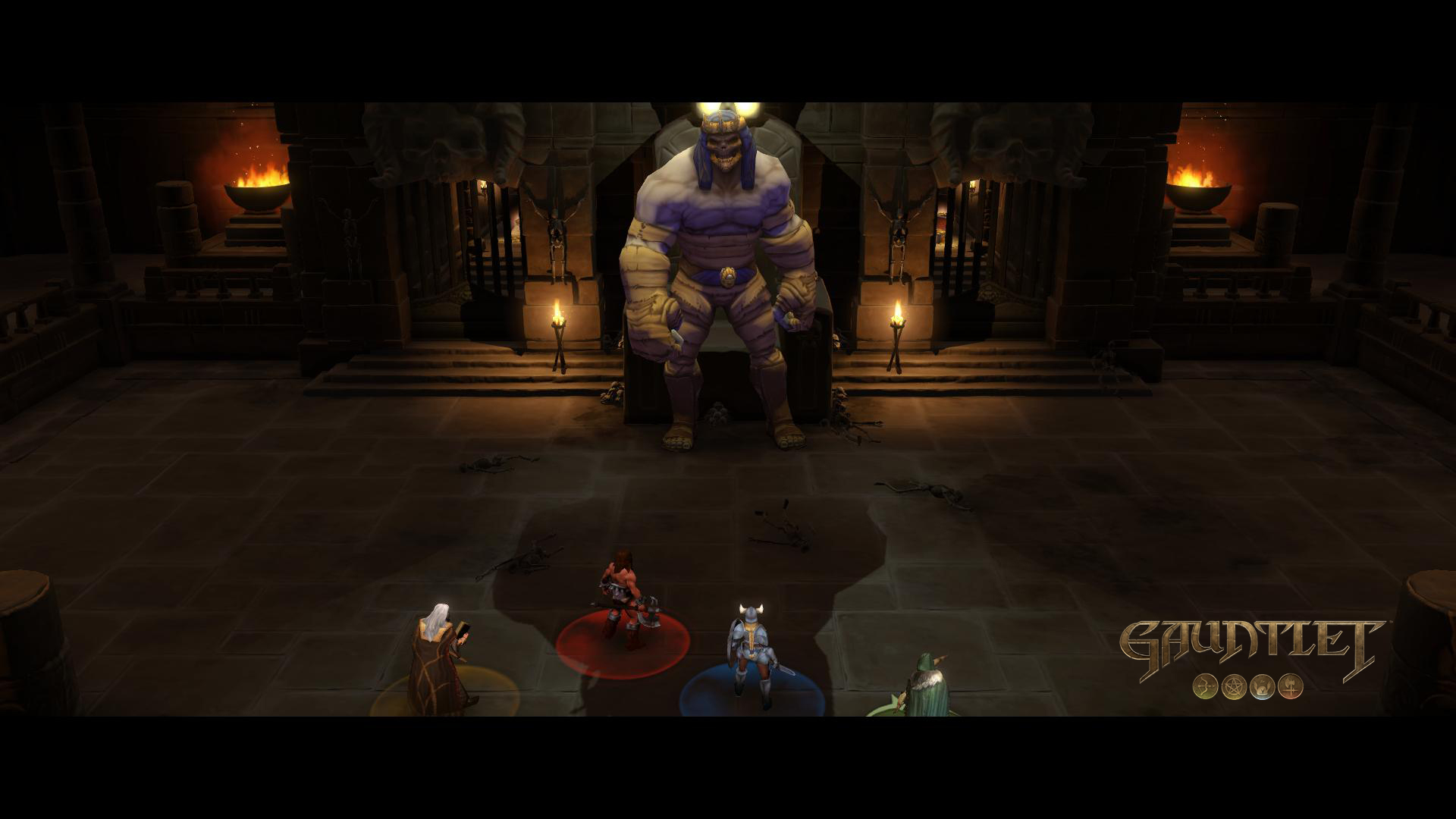 What's a Gauntlet game without some awesome bosses?