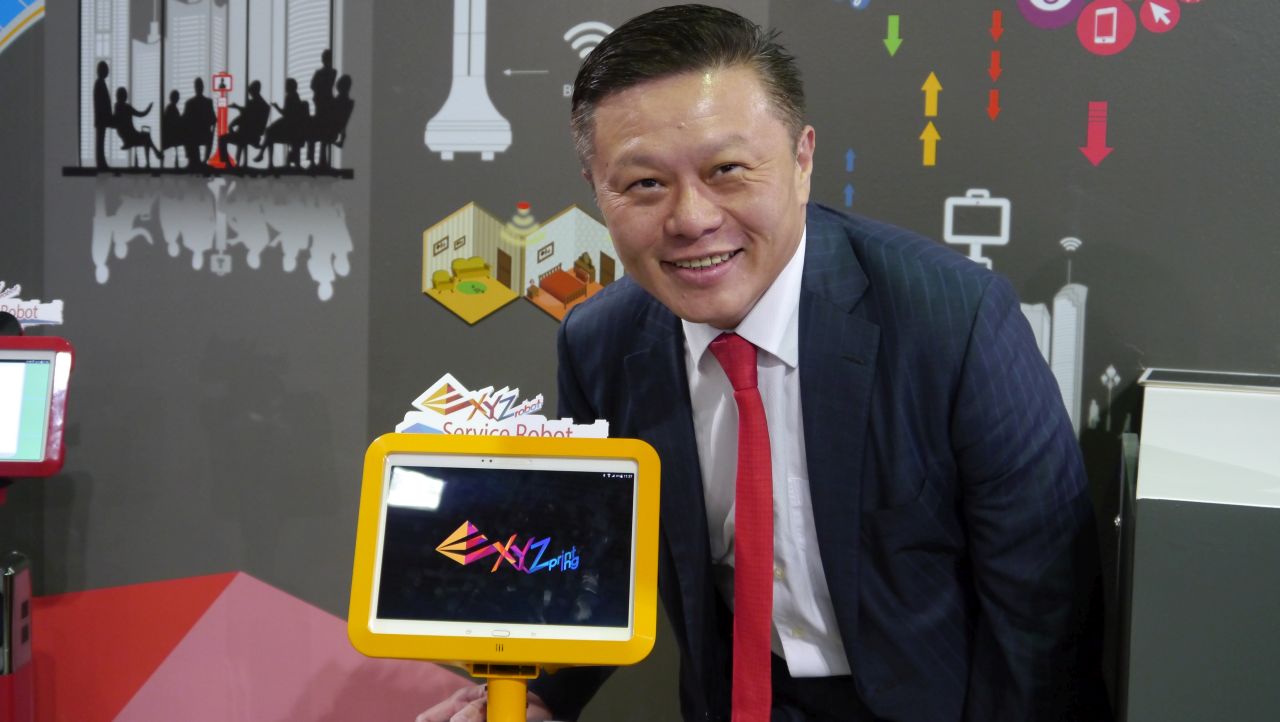 Simon Shen, CEO of XYZ Printing