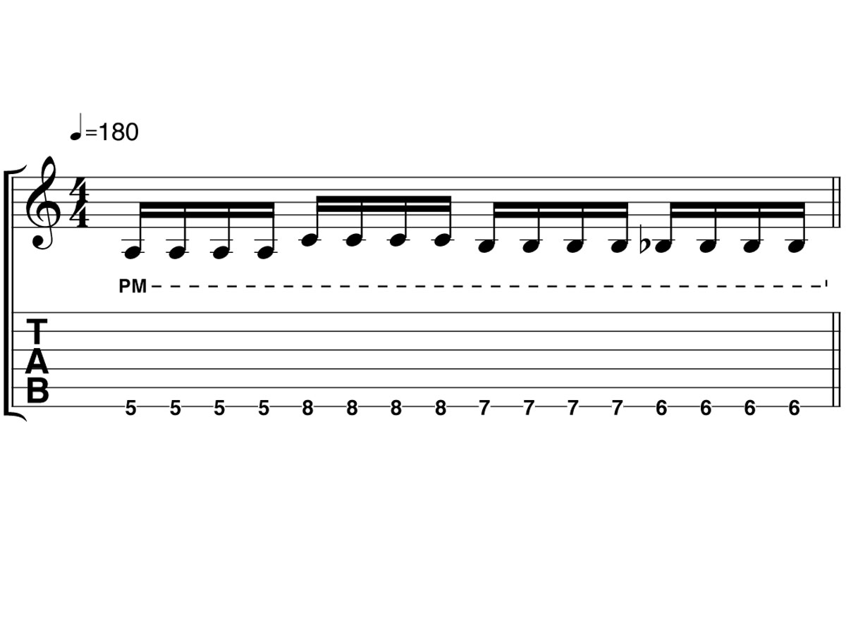 Riff name: Bring The Noise
