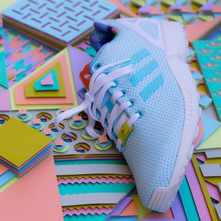 Adidas paper art