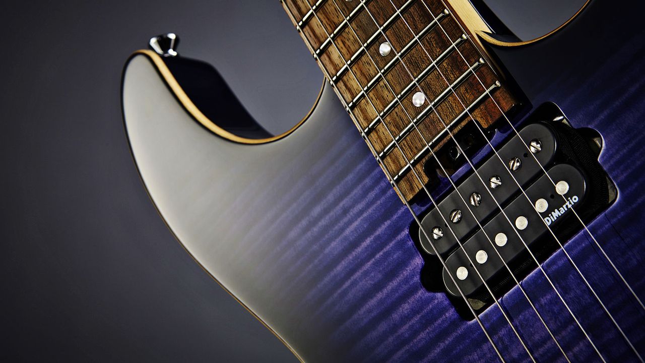 The ST-2 captures some of the vibe of a classic stripped-down shredder's guitar
