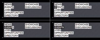 We’re going to create a cool rollover effect on links using simple jQuery. As you roll over a link, a swoosh from left to right animates in the link, taking a fraction of a second. When you roll off the link, the swoosh animates back over the same time period. If you roll over a bunch of links, the swoosh has the feeling of leaving a trail