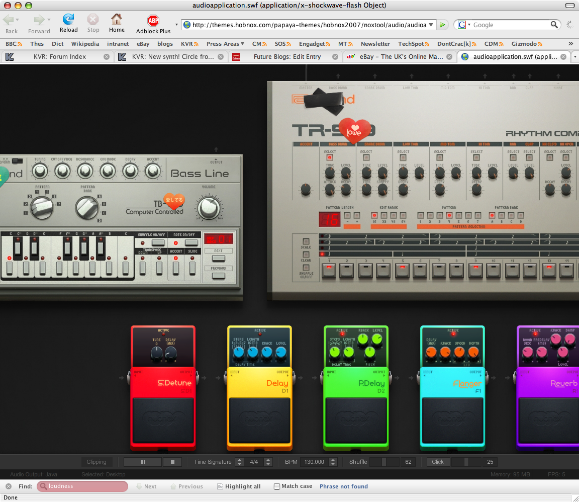 Virtual 909, 303s and FX in a browser-based music app | MusicRadar