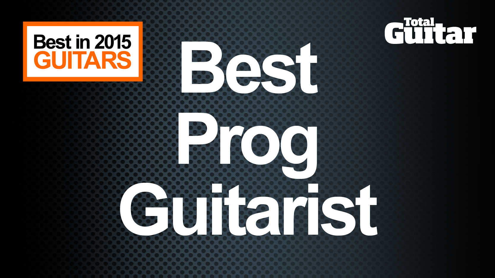 Best prog guitarist