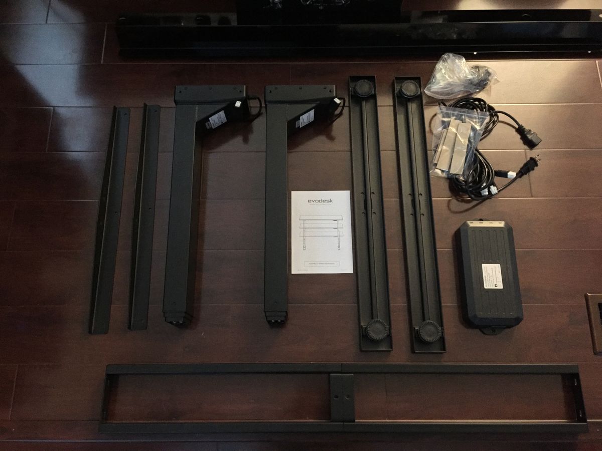 Evodesk standing desk review PC Gamer